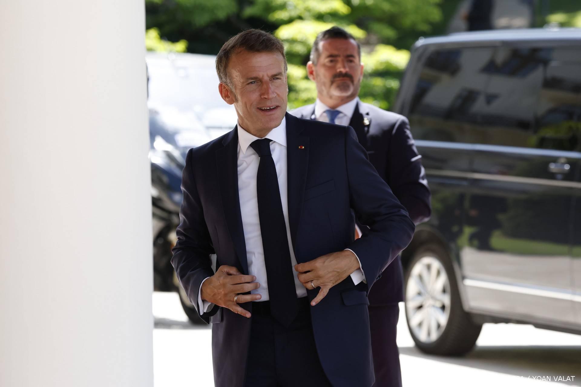 Macron: Hormuz-missie kan 2 à 3 dagen na deal van start