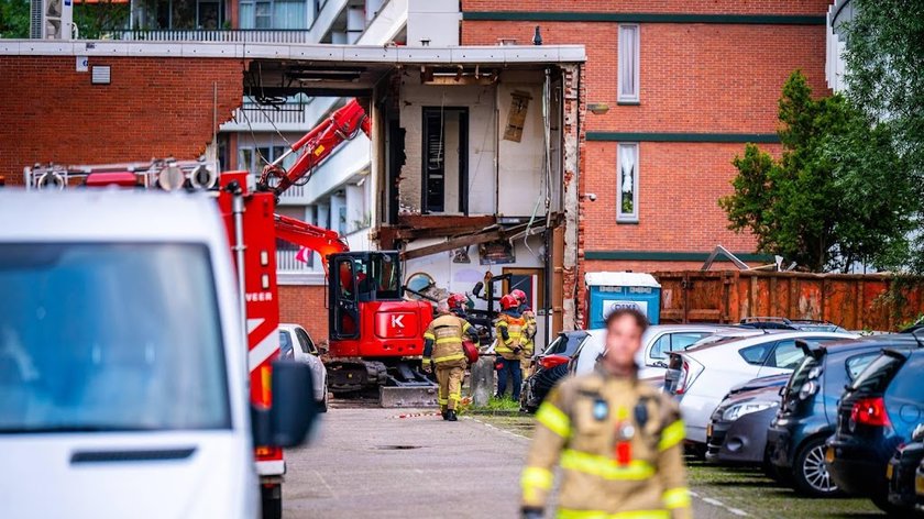 Herstelwerkzaamheden aan Amsterdamse flat nog niet afgerond