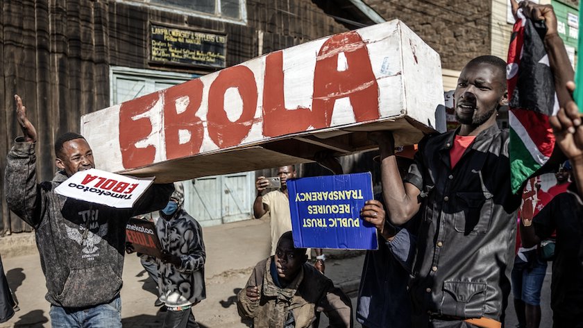 Kenianen zijn woedend om komst Amerikaans ebolacentrum: ‘Eén besmetting en heel het land wordt getroffen’