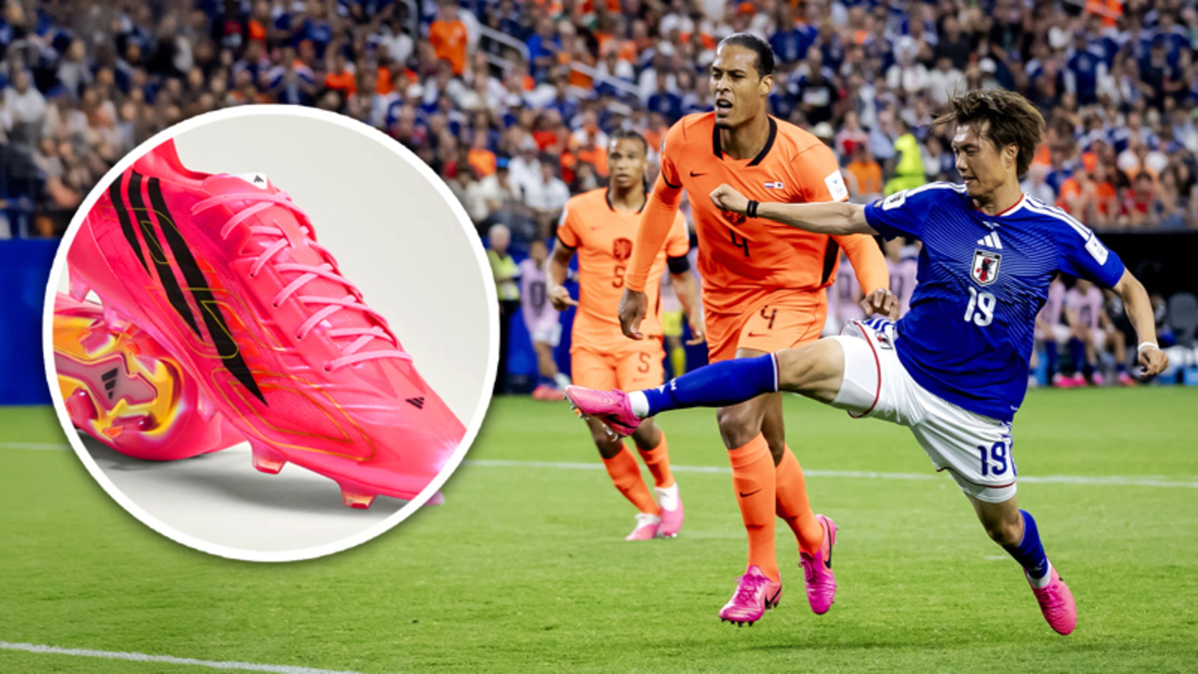 WK-hype: waarom de roze voetbalschoen het veld domineert