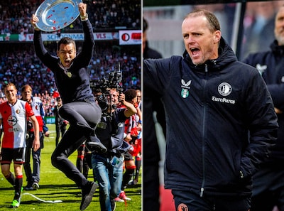 Feyenoord hoopt met trainerskoppel weer het voetbal te gaan spelen waar publiek onder Slot van genoot