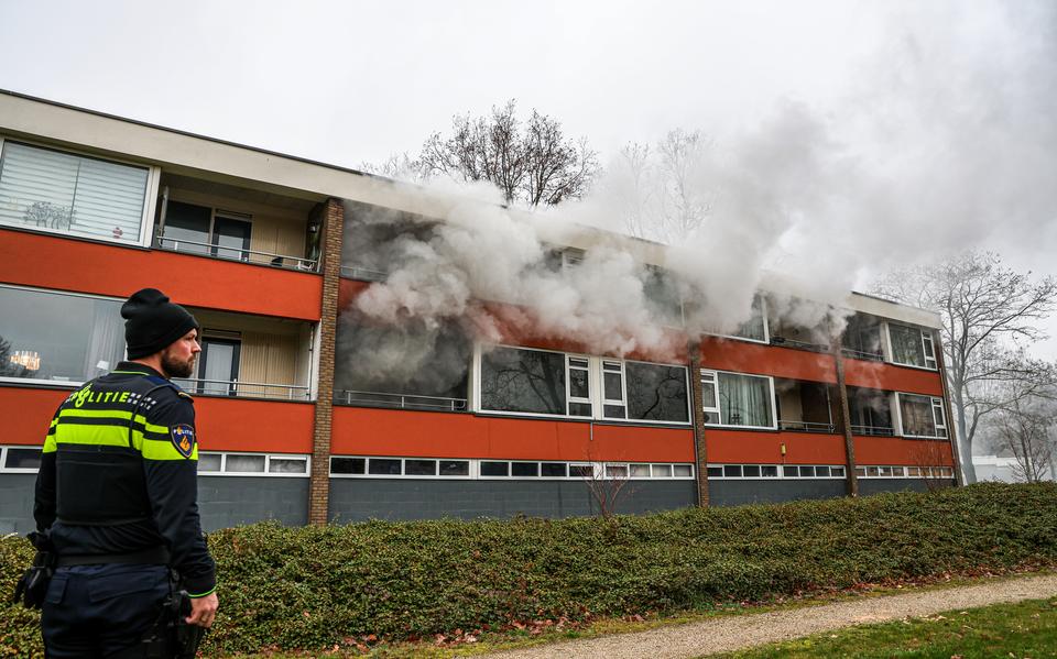 Psychotische man (39) krijgt celstraf voor brandstichting en bedreiging met luchtbuks in Emmen