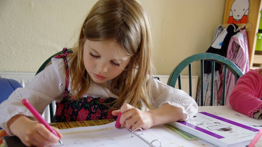 Thuisonderwijs tot vwo-diploma: 'Gebruikten gewone schoolboeken en toetsen'