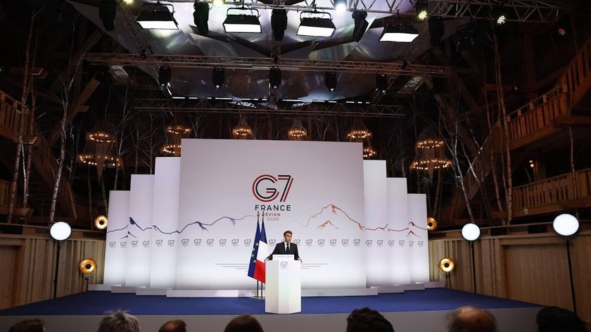 Top G7 afgesloten in Évian-les-Bains