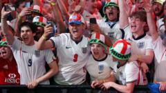 Watch: Fans celebrate England's 4-2 World Cup victory over Croatia