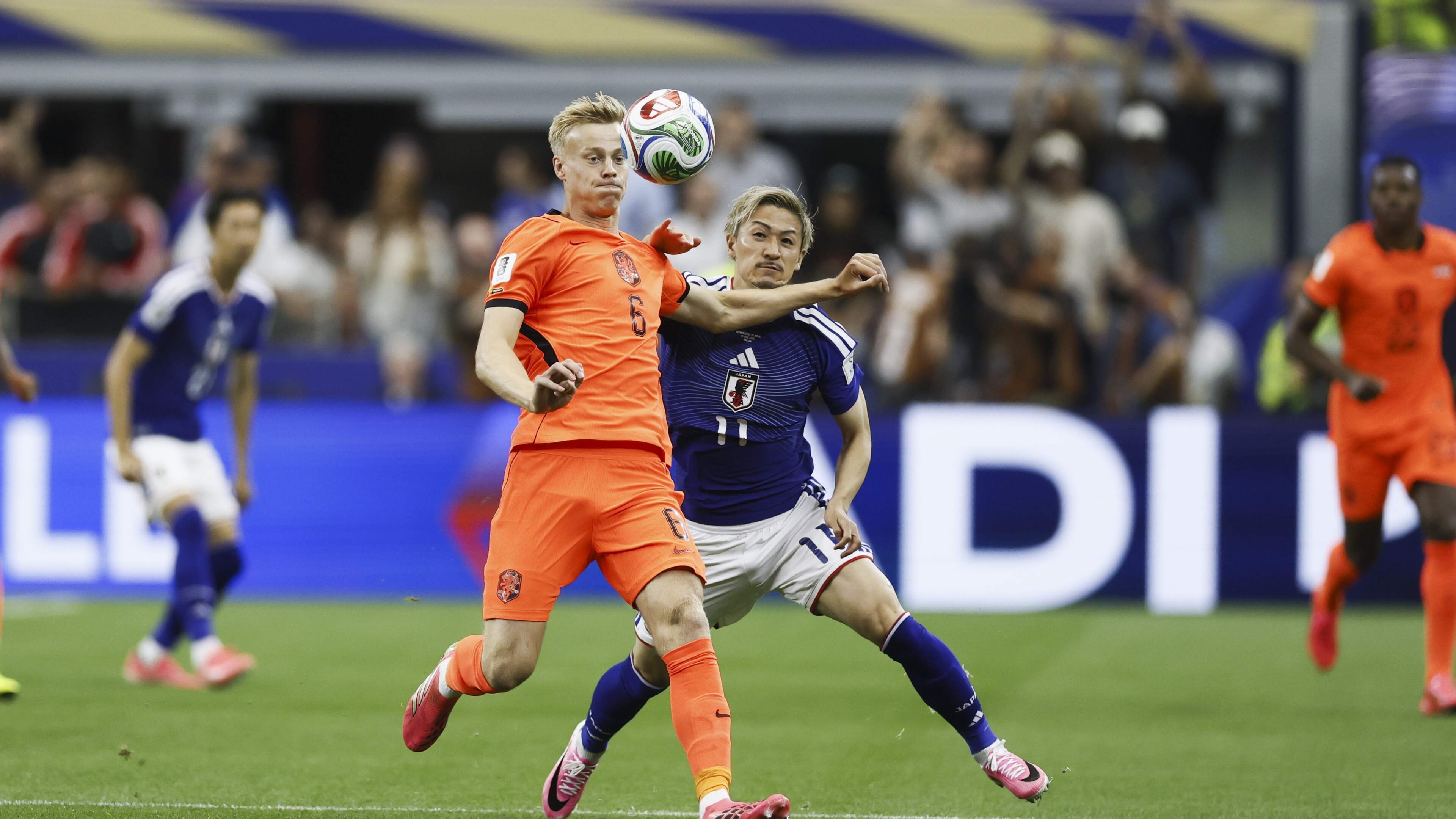 LIVE Nederlands elftal | Donyell Malen opent voor het Nederlands elftal bijna al de score tegen Japan op het WK 2026