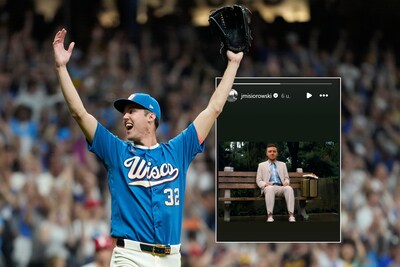 De beste ooit? 2.01 meter lange ‘Forrest Gump’ van Milwaukee gooit met 168 km/u honkbalrecords aan gort