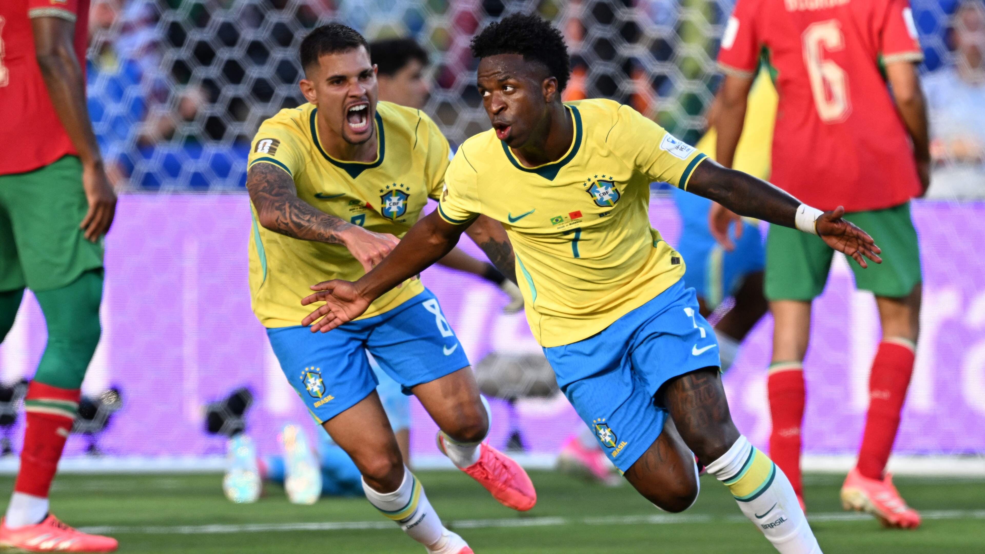 LIVE WK 2026 | Brazilië sterker dan Marokko in eerste kwartier na rust, maar stand is nog in evenwicht