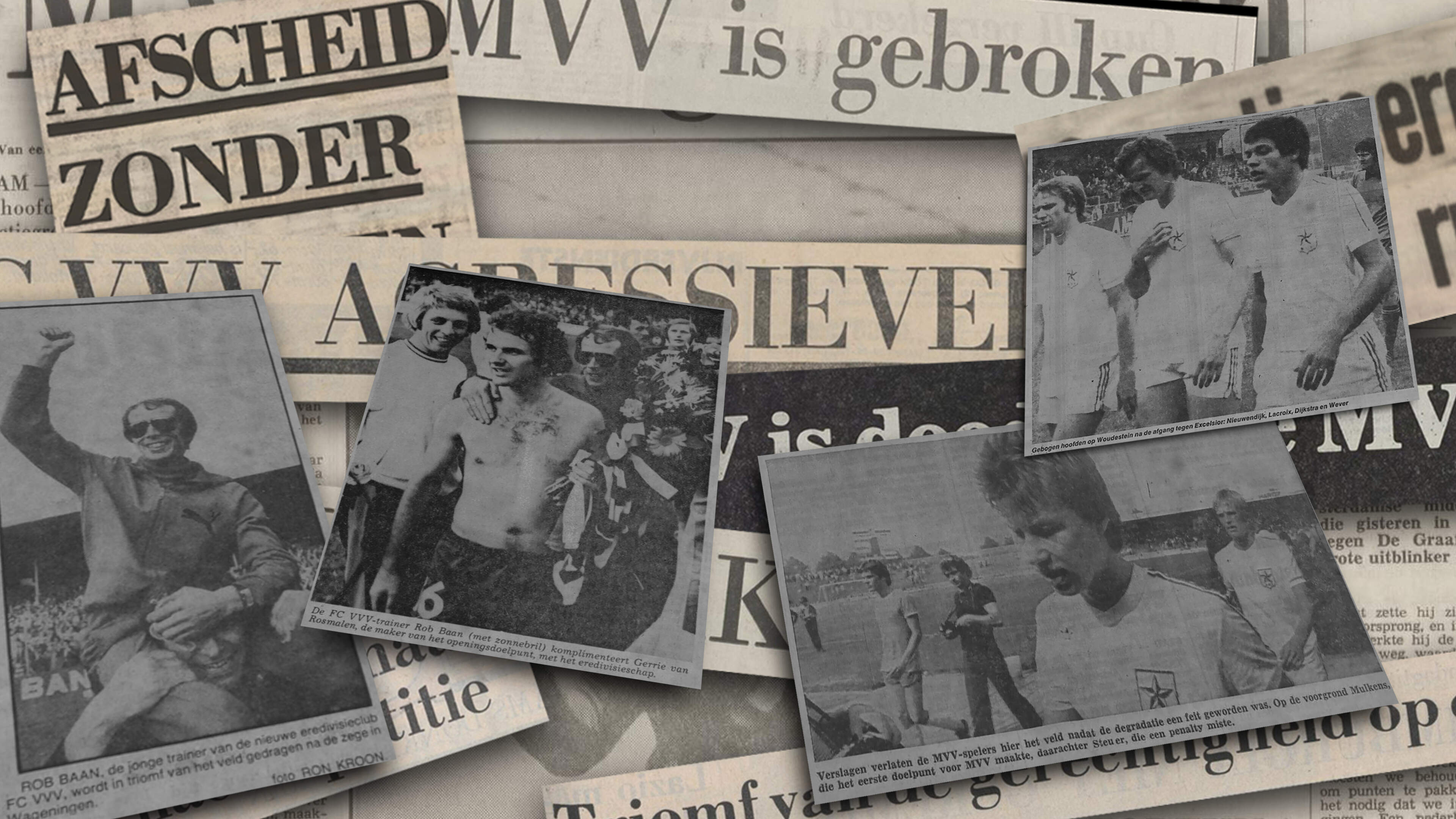 Een ramp in Maastricht, een wonder in Venlo: 50 jaar geleden degradeerde MVV voor het eerst terwijl VVV zinderende nacompetitie won