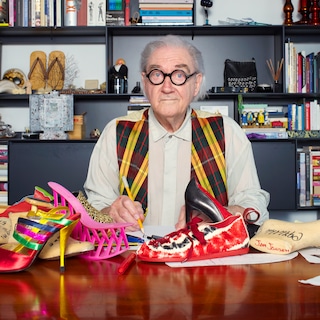 De ontwerper van de bamboeschoen, de Woody-klomp en de sleehaksneaker wist van geen ophouden