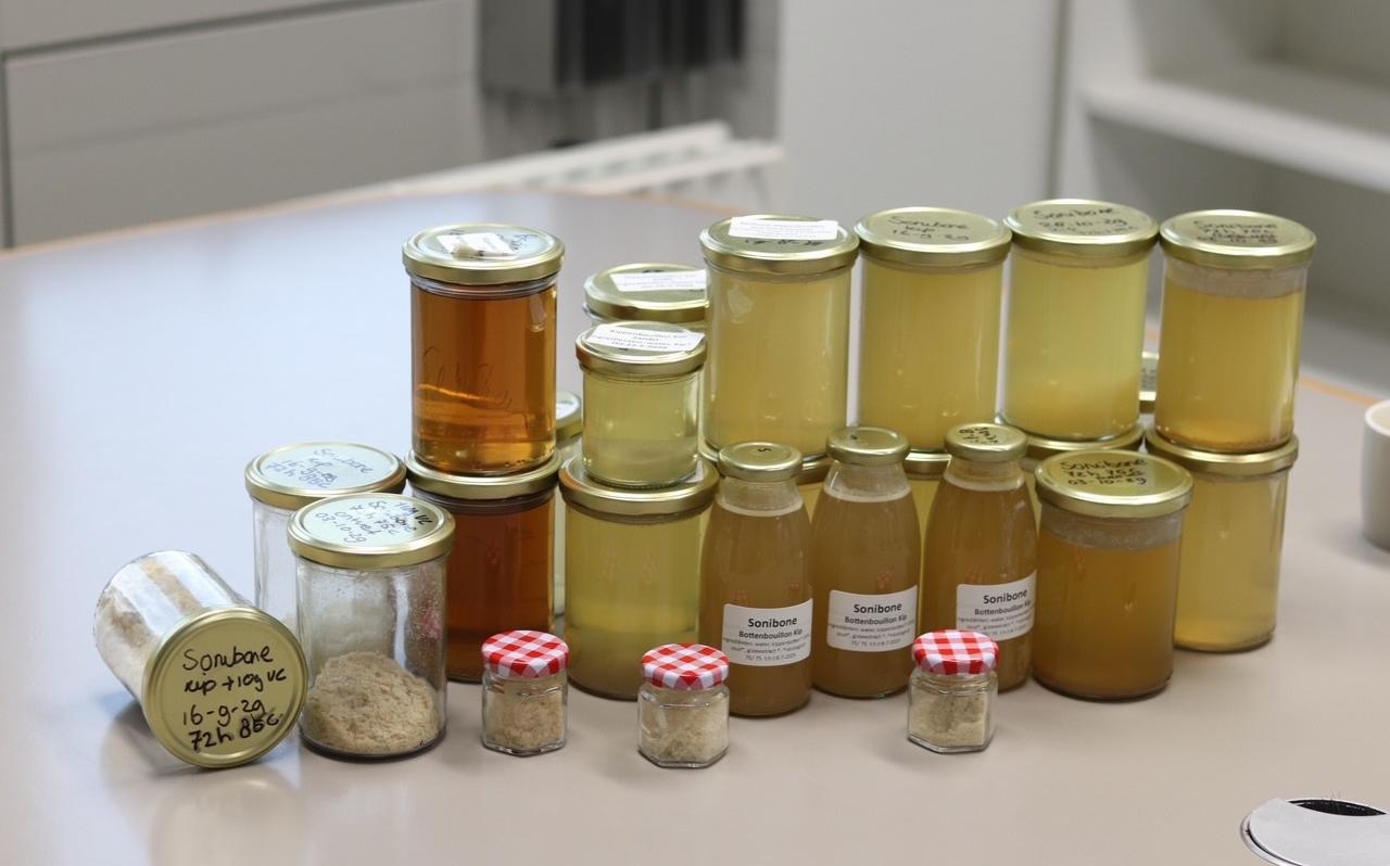 Smaakvolle ingrediënten uit gekraakte botten. En dat gaat verder dan bouillon