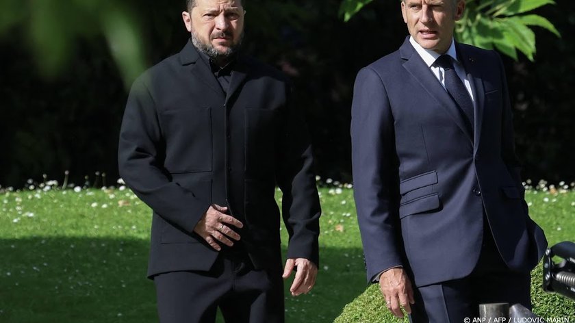 Zelensky aangekomen in Évian voor G7-top
