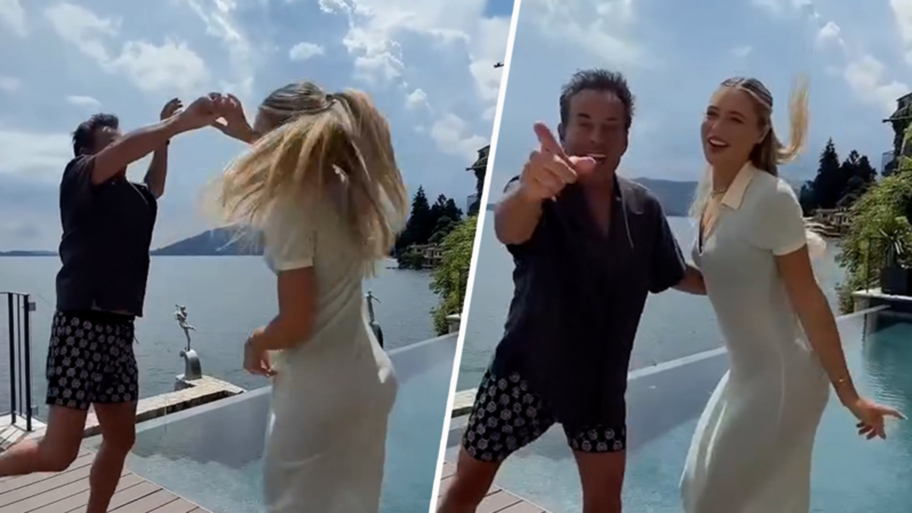 Jutta Leerdam danst erop los met Gerard Joling: ‘Droom van elke man’