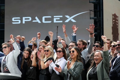 SpaceX haalt Amazon in en is op vier na meest waardevolle bedrijf ter wereld