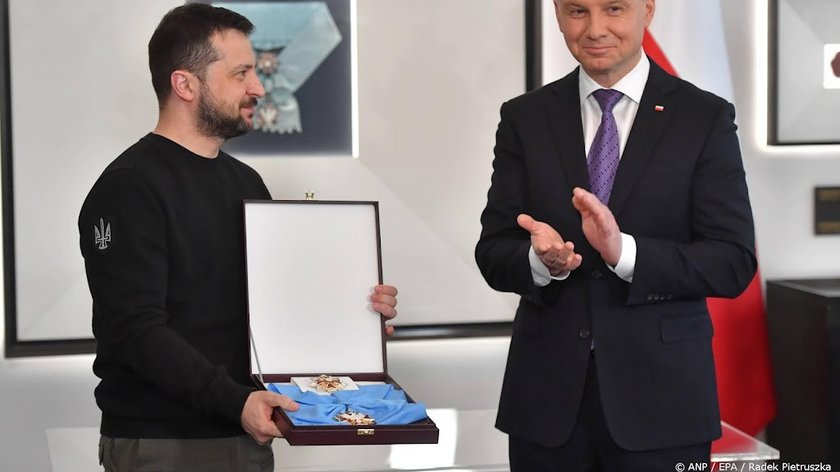 Polen ontneemt Zelensky onderscheiding om diplomatieke rel