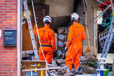 Geen slachtoffers meer gevonden onder puin explosie Osdorp