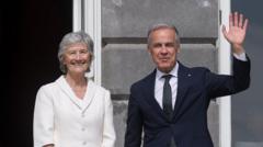 Mark Carney visits ancestral village in Mayo