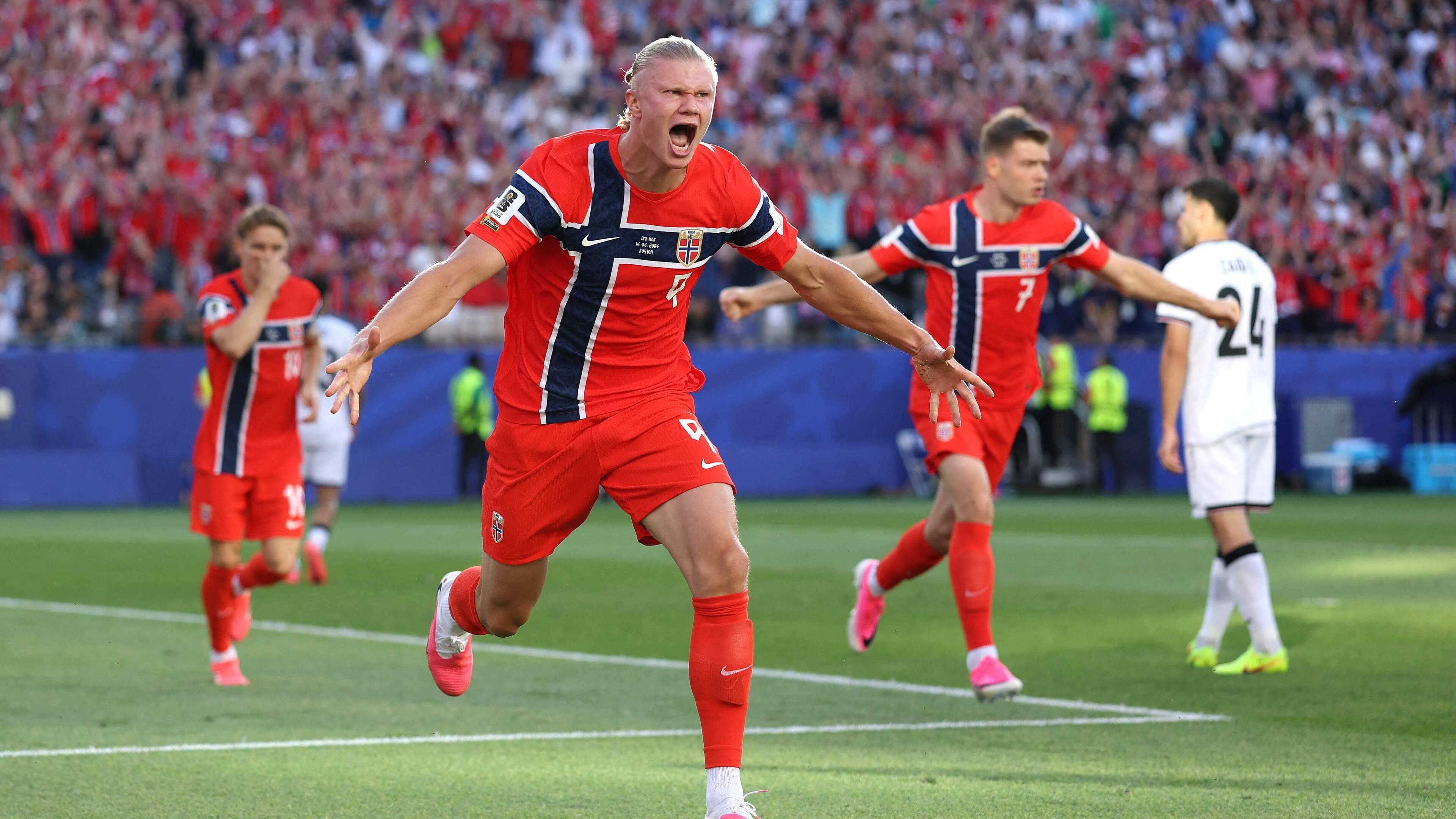 Erling Haaland maakt status waar en gidst teruggekeerd Noorwegen naar WK-zege tegen Irak