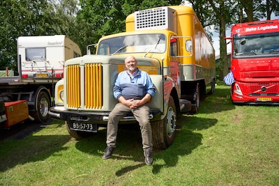 ‘Dakpanne’ Wim Bentsink (76) uit Rekken zien ze niet meer op de weg, maar nog wel op het Achterhoek Truck Festijn