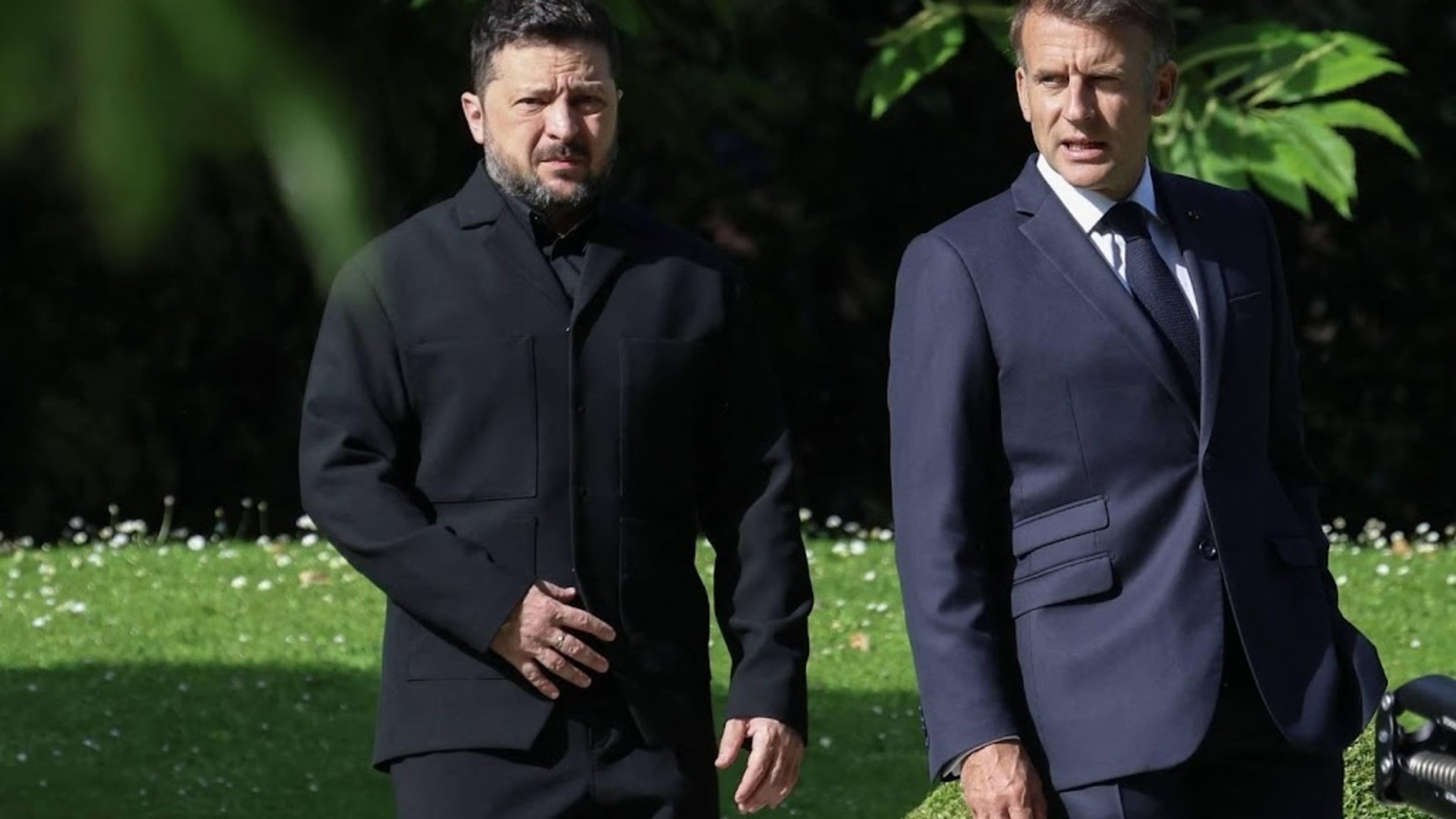 Zelensky aangekomen in Évian voor G7-top