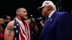 US star Gaethje wins at Trump's UFC White House show