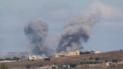 Lebanon says Israeli strikes kill 18 as Israel says four soldiers killed by Hezbollah