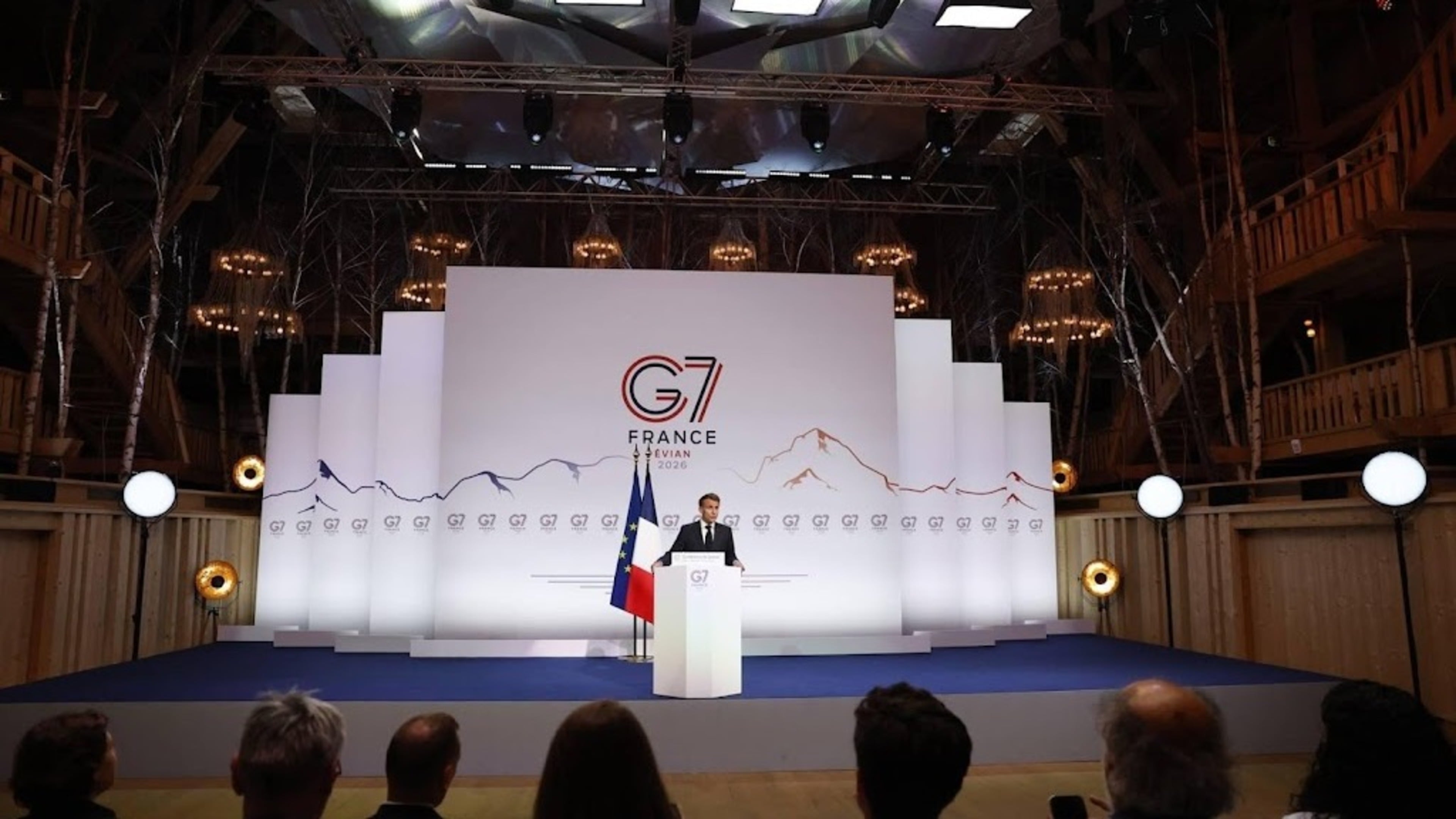 Top G7 afgesloten in Évian-les-Bains