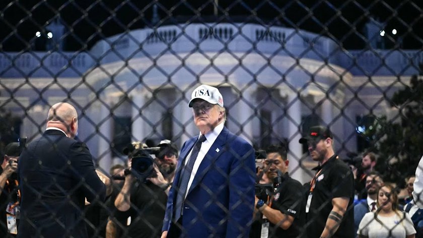 Trump viert 80e verjaardag met kooigevechten in tuin Witte Huis