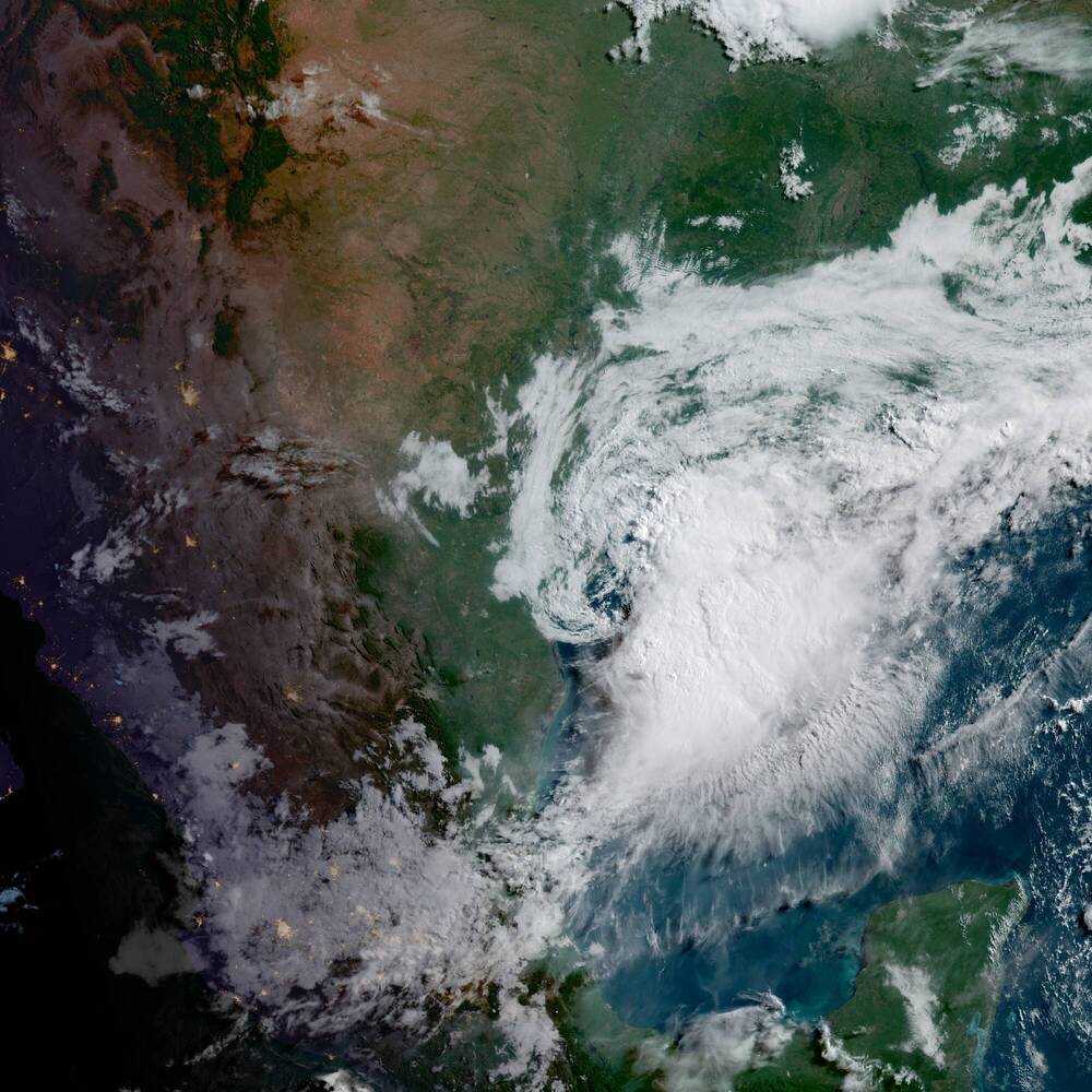 Tropical Storm Arthur Dumps Heavy Rain Along the Gulf Coast