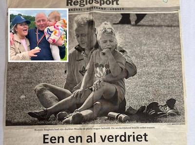 24 jaar later kunnen Maaike en Ronny lachen; hun SV Losser wint nu wel