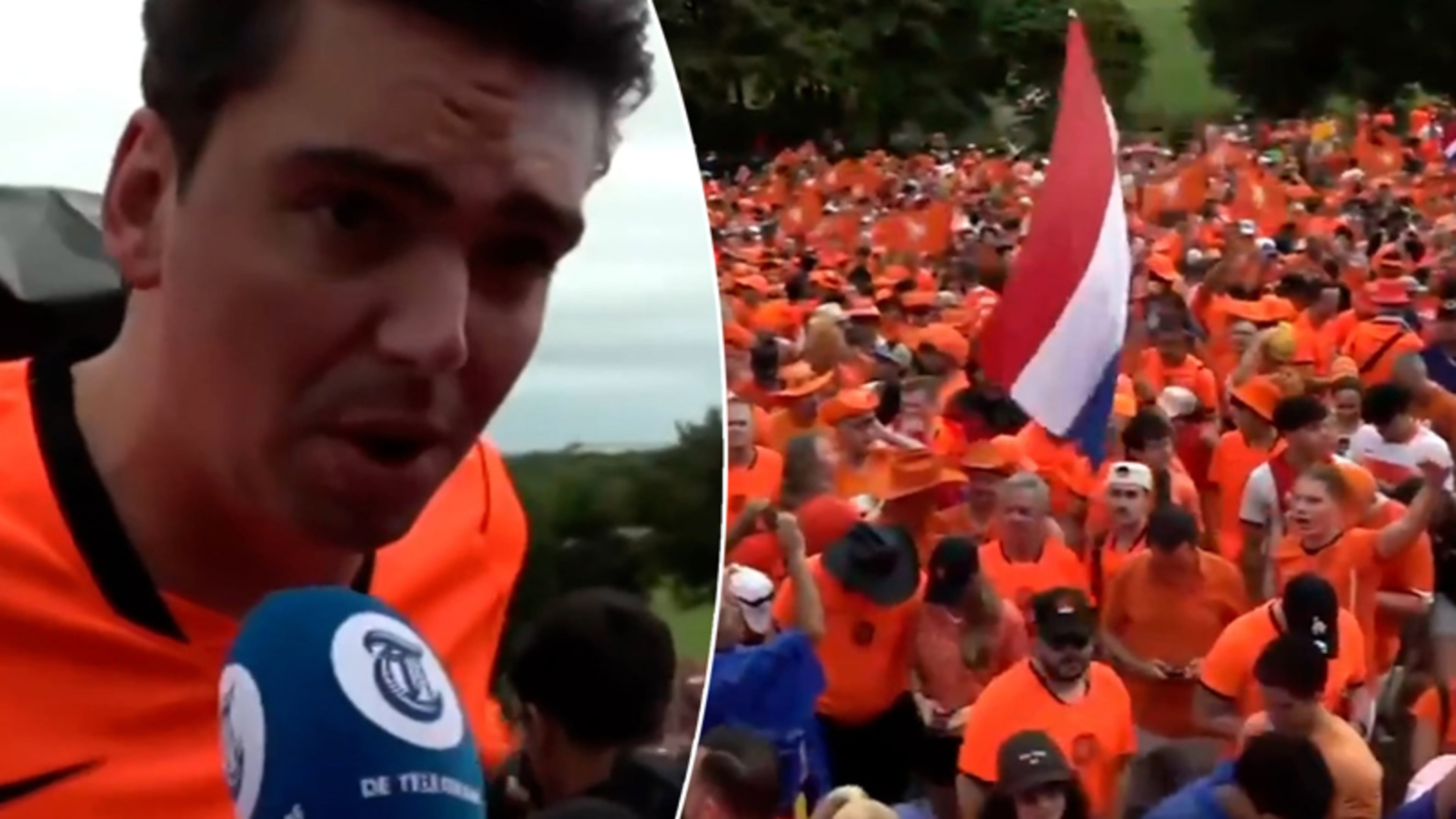 Oranjefans gaan los in Dallas: ‘Waar ben ik in godsnaam in terechtgekomen?’