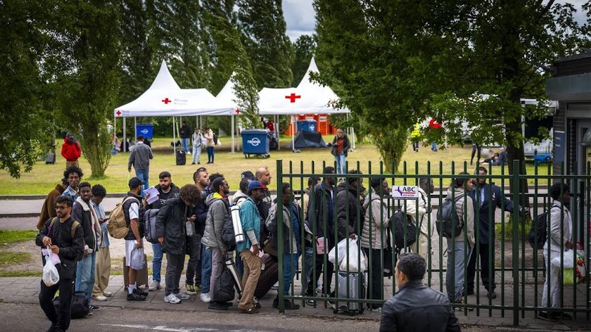 VluchtelingenWerk: onrustige dag in Ter Apel