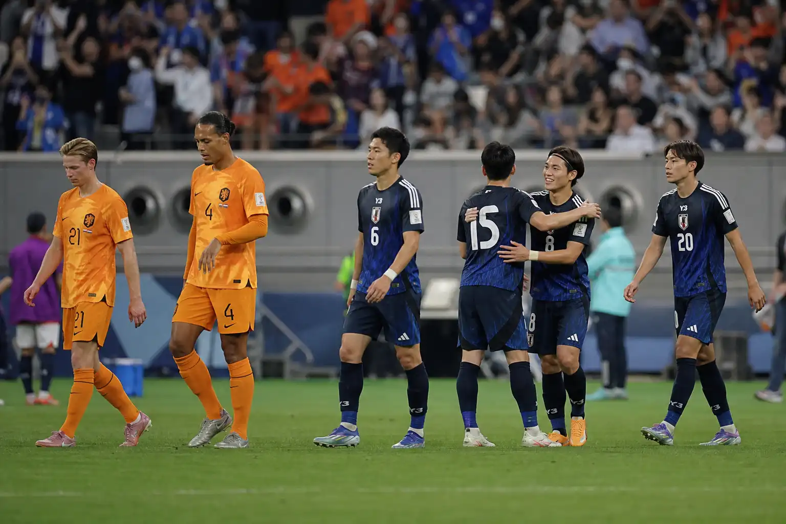 Nederland derde in poule na gelijkspel Japan