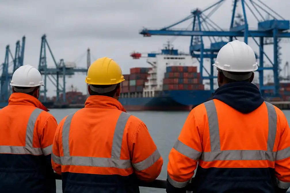 Honderden havenmedewerkers staken op 4 september tegen bezuinigingen