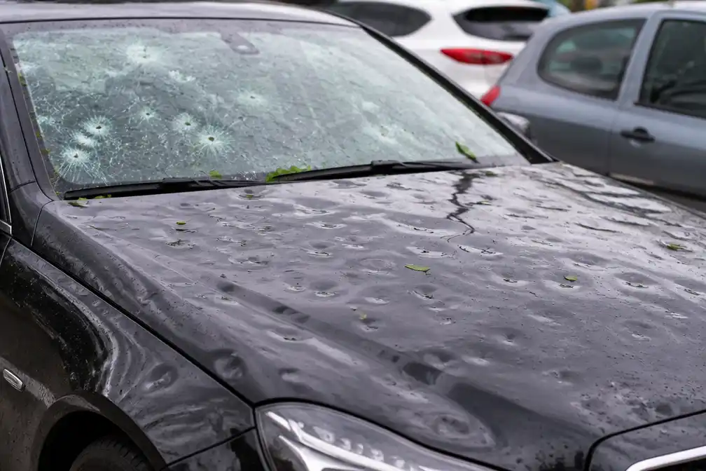 Hagelschade in top vijf van meest geclaimde autoschades in Nederland