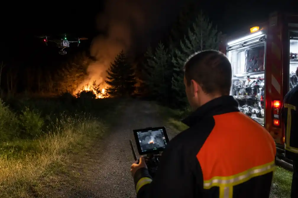Bosbrand in Kaulille geblust nadat chiroleden rook opmerken