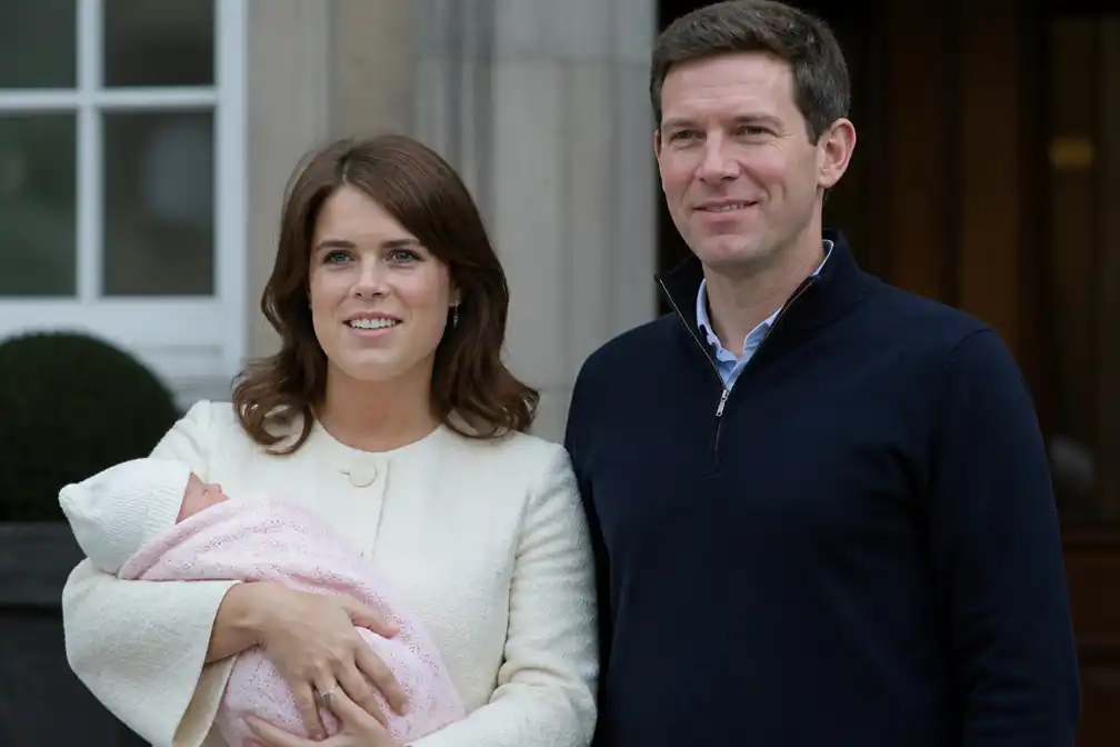 Prinses Eugenie bevallen van dochter in Portugal, derde kind