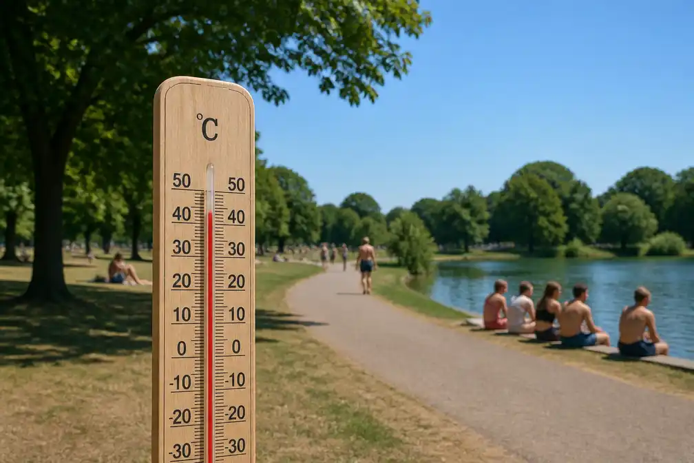 Mogelijke tweede officiële hittegolf volgende week, tot 35 graden