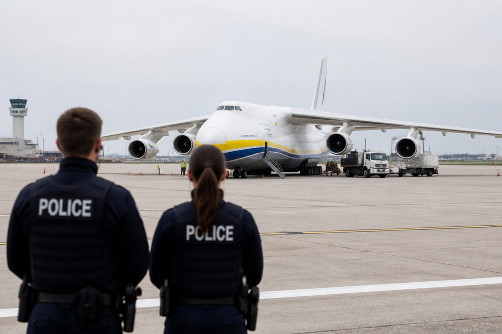 Antonov-vrachtvliegtuig op Leipzig zat vol munitie, melden Duitse media