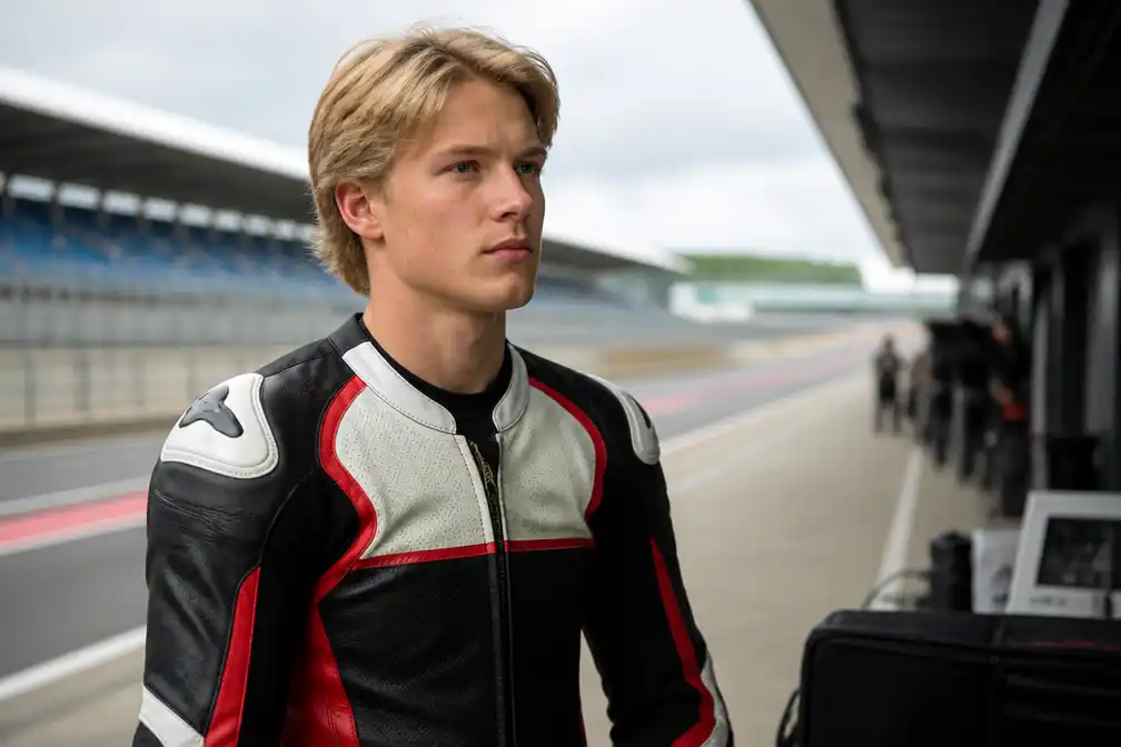 Moto2-coureur Collin Veijer na armoperatie terug op Silverstone