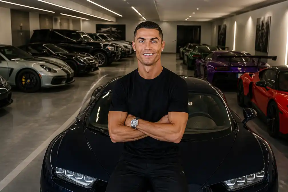 Ronaldo toont op Instagram autocollectie van tientallen miljoenen