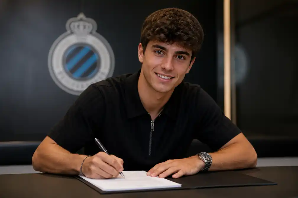 Club Brugge stelt Spaanse flankspeler Jan Virgili voor, 12 miljoen euro