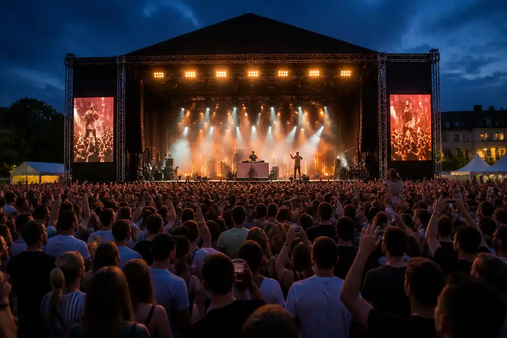Eerste Suikerrockdag in Tienen met Zwangere Guy en Joost