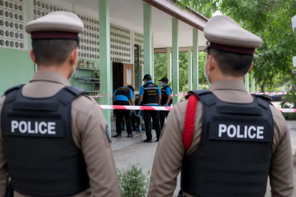 Thaise schoolschutter was volgens politie al langer met geweld bezig