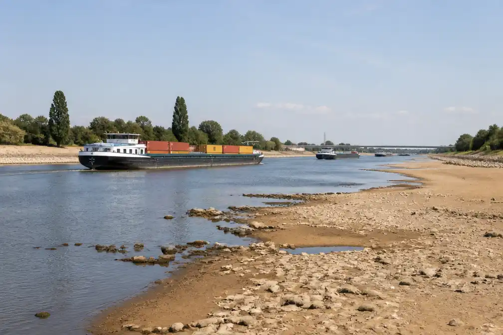 ING: Nederlandse economie heeft minder last van laagwater dan Duitsland