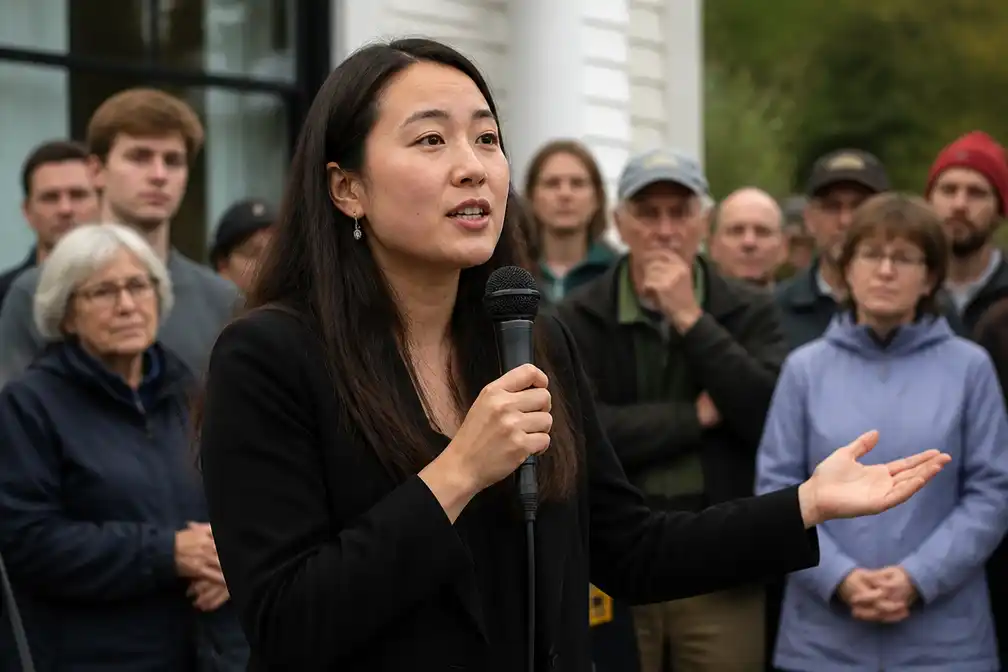 Francesca Hong leidt Democratische voorverkiezing voor gouverneur Wisconsin