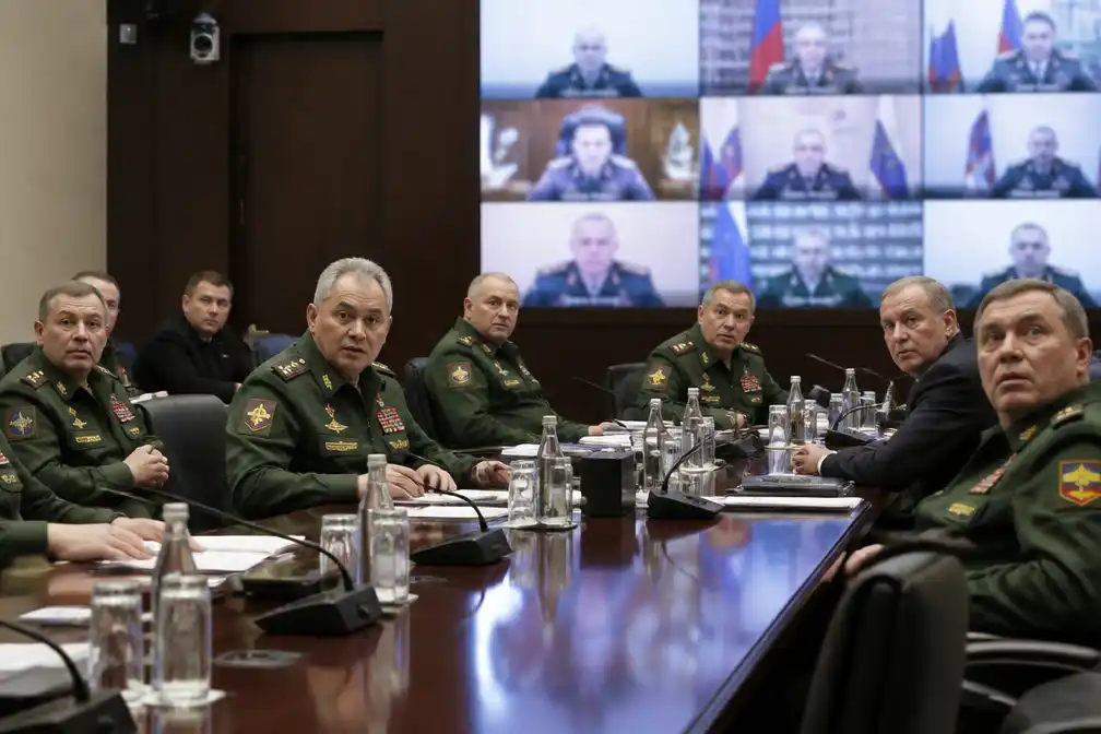 Oekraïense grappenmaker verstoort videovergadering Russisch ministerie van Defensie