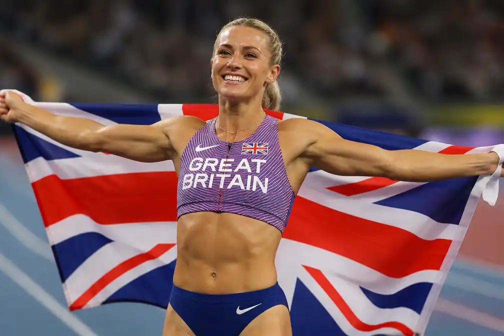 Amy Hunt pakt Europees goud op 100 meter in Birmingham