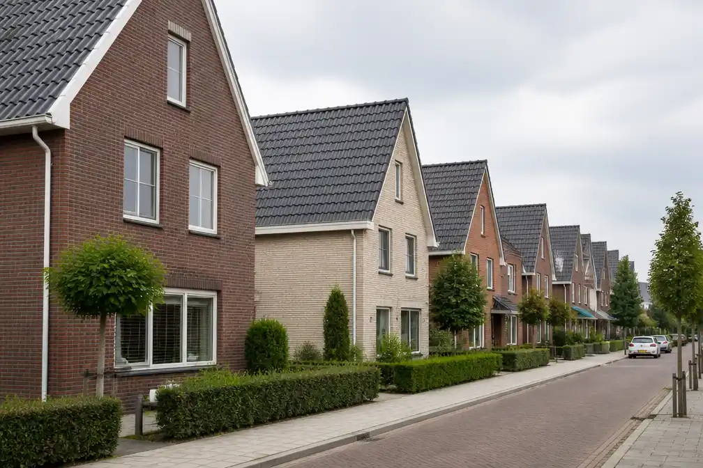 Huizenprijzen in twee Brabantse gemeenten lager dan jaar geleden