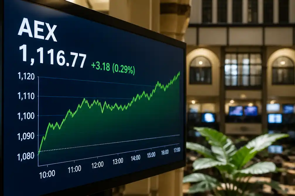 AEX sluit opnieuw op recordhoogte na winsten chipbedrijven